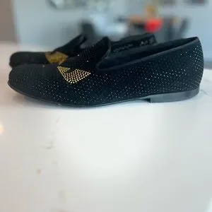 Fendi | Shoes | Fendi Monster Crystal Smoking Slipper Size  display picture 2